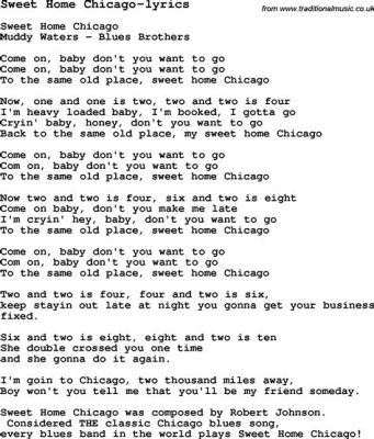  Sweet Home Chicago  una ballata blues vibrante che fonde ritmi coinvolgenti con testi malinconici